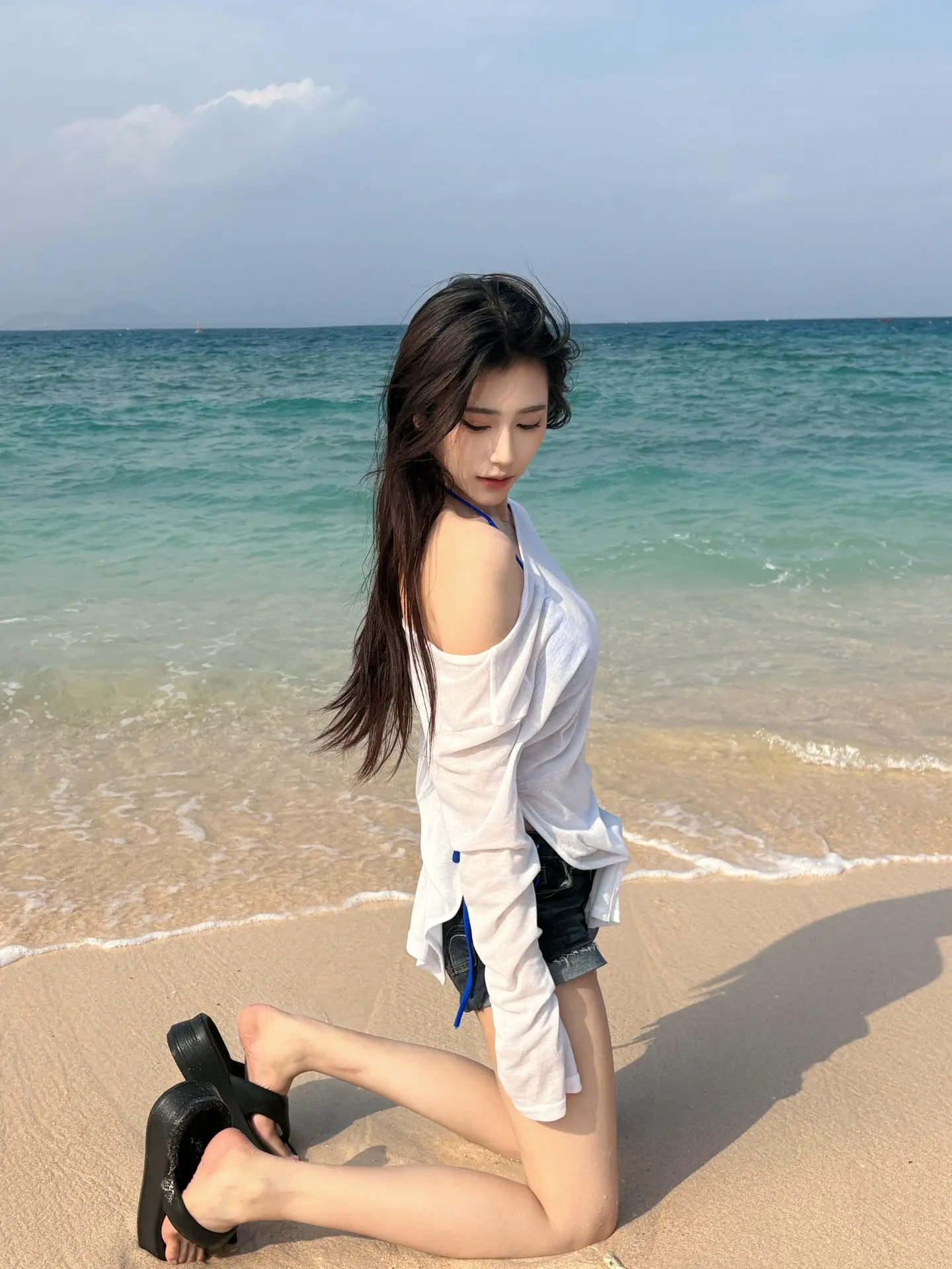 喜欢炎炎夏日。