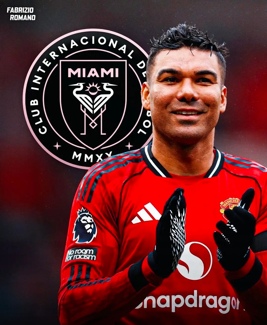 罗马诺：迈阿密国际求购卡塞米罗，胖虎或成梅西最强保镖昔日国家德比对手，如今或将成