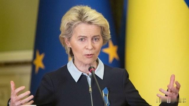 周日，欧盟委员会主席乌尔苏拉·冯德莱恩就乌克兰和平谈判发表声明，力挺乌克兰！
