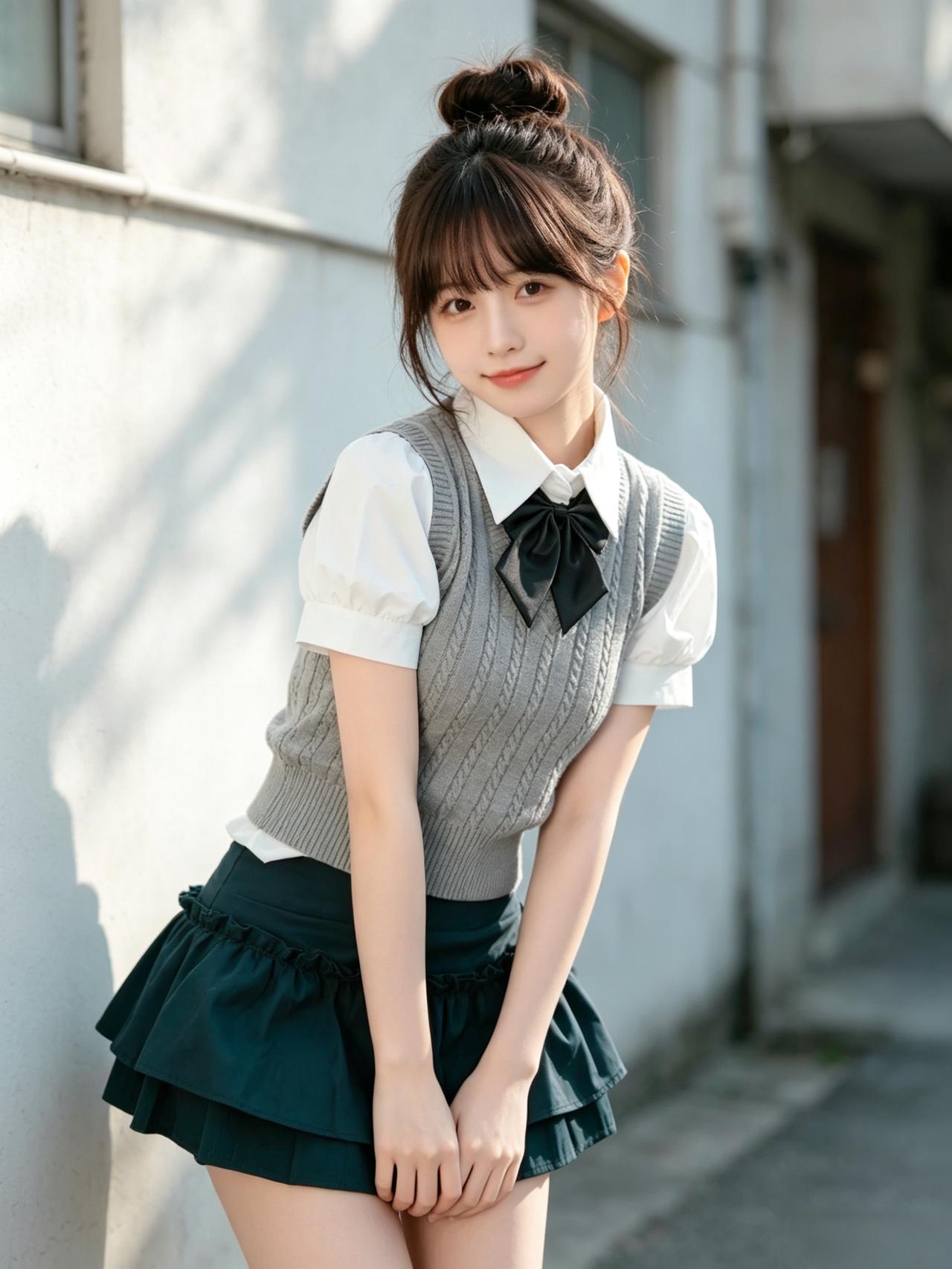 校园风初恋感穿搭 每日搭配分享·时尚穿搭