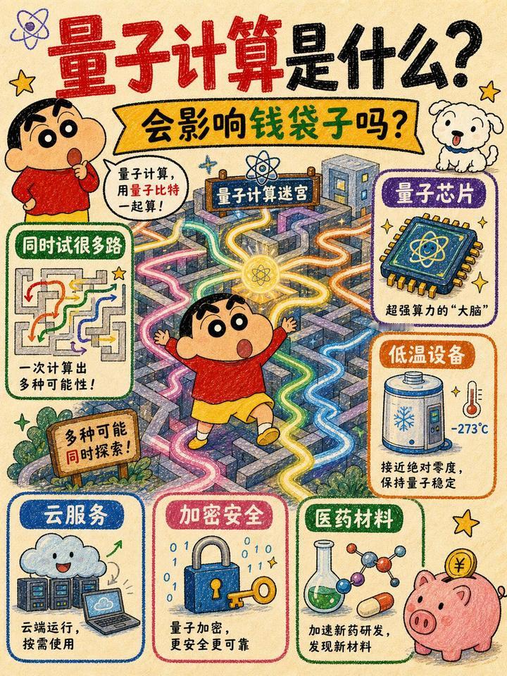 长远来看，量子计算具备掀起新一轮科技革命的潜质，但革命的浪潮才刚刚在实验室涌动，