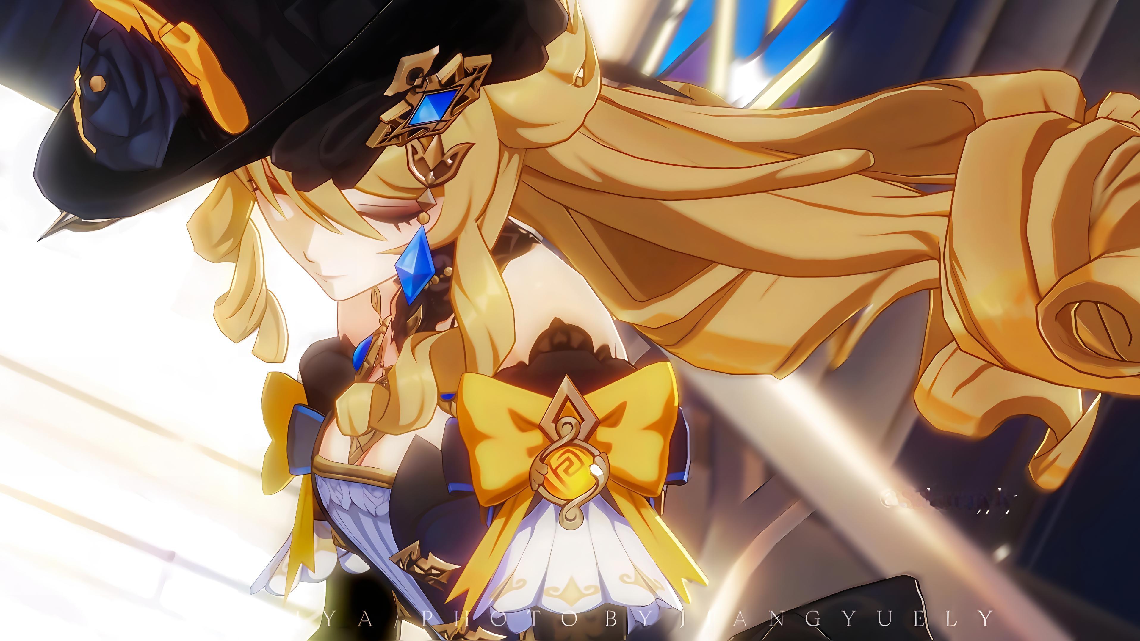 #原神[超话]##原神娜维娅摄影征集# 原神摄影 · 𝑹𝒐𝒔𝒆𝒔 𝒘