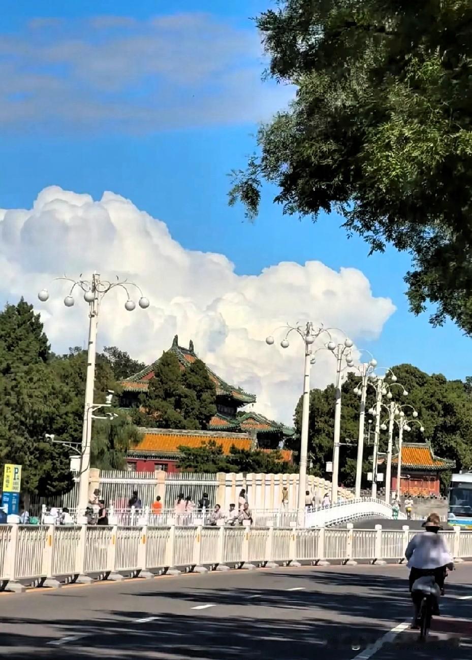 北京这周的天气，真的是太棒了，跟往年七八月份的感觉完全不一样。温度、湿度、阳光、