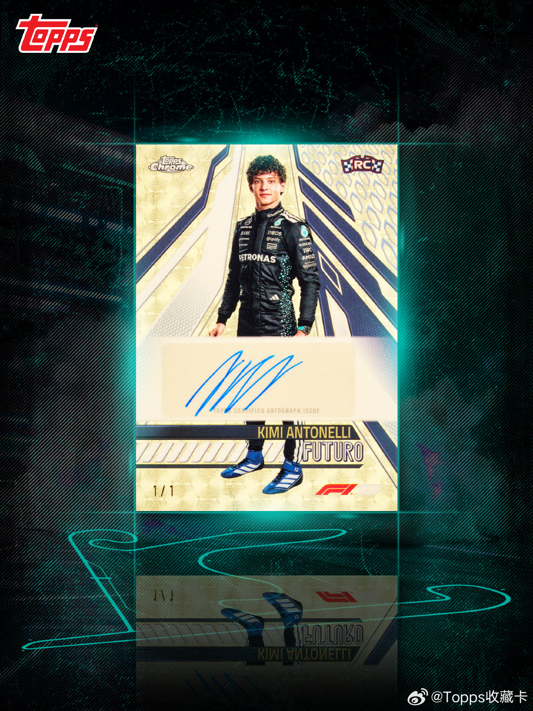 只用一年，他从新秀变成冠军🏆去年，他还是围场里最年轻的面孔。第一次坐进梅赛德斯