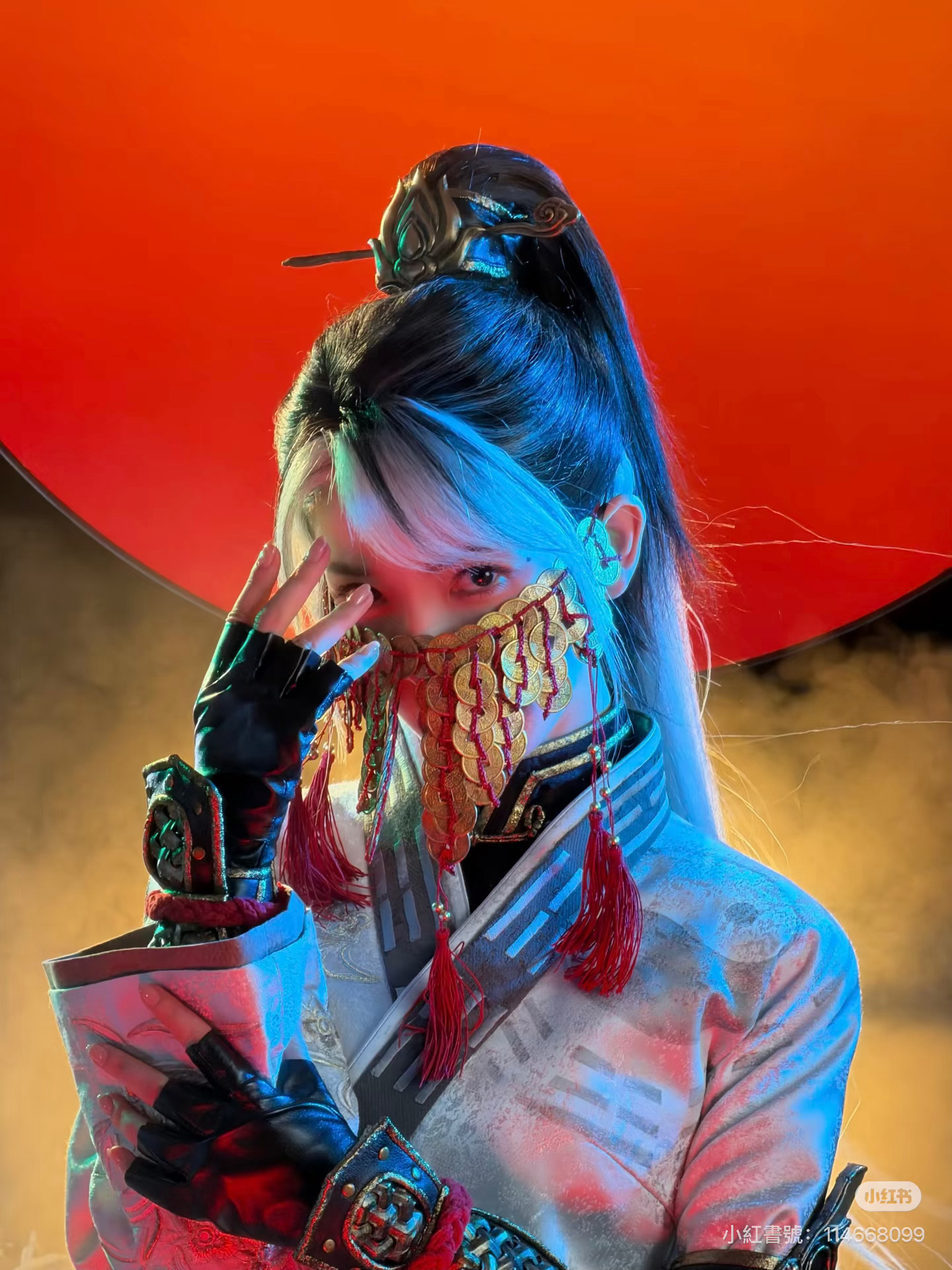 陈瑶姐姐今晚和平精英刺激之夜妆造，姐姐真的太美啦浪姐万花筒浪姐