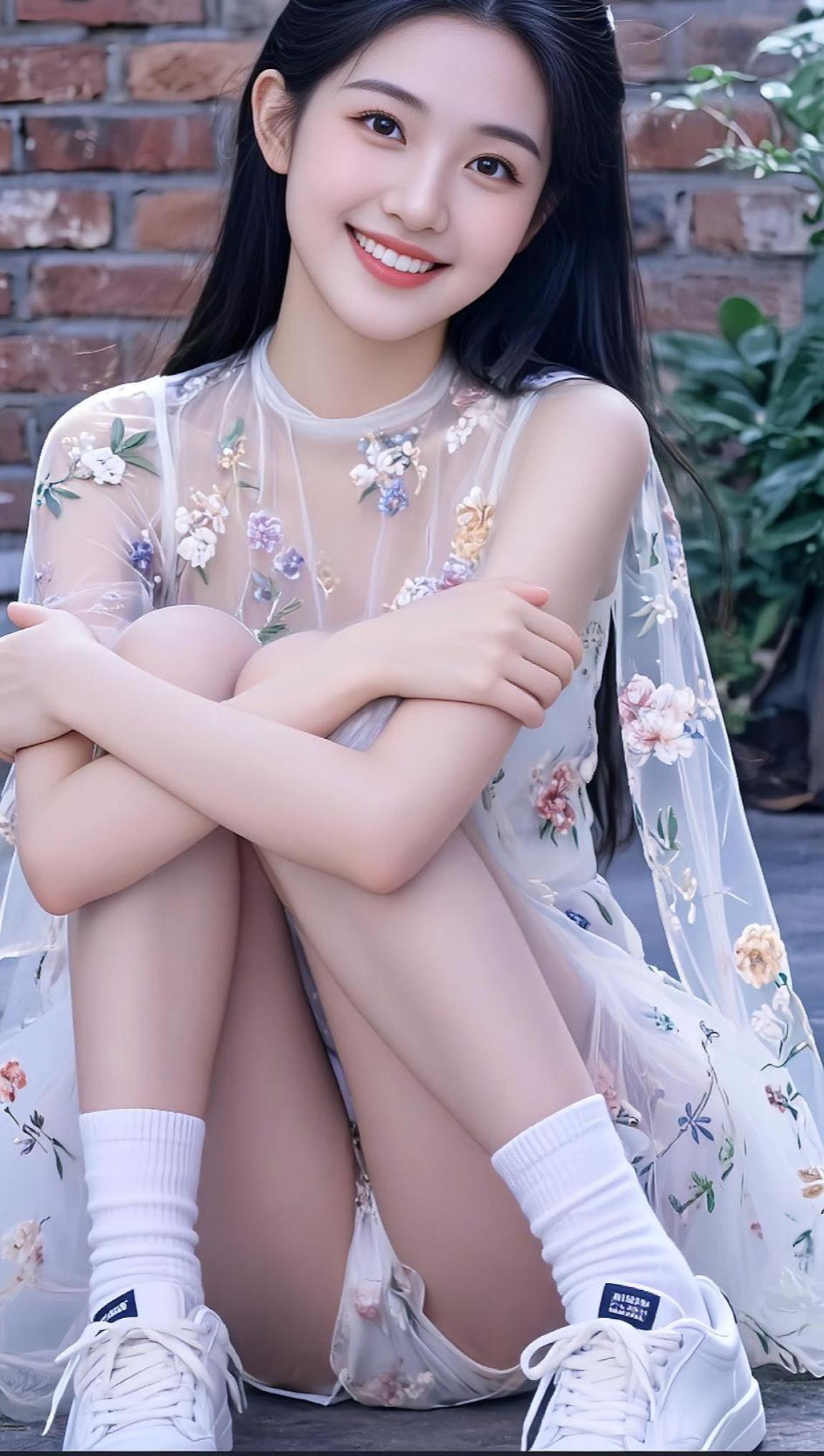 AI花纱少女照 抖音ai创作