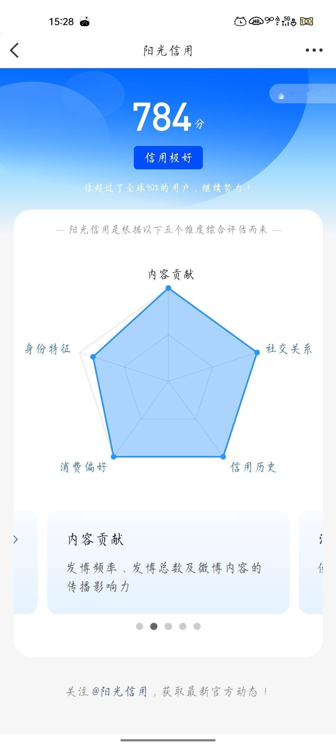 阳光信用 ☀️ygxy极好784☀️想涨ygxy的宝可以来和我互动 🉑转 🉑