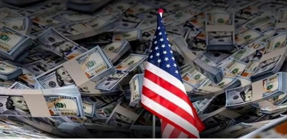 全世界没料到，美国动作真快，没踩中东坑，反而一招洗空30万亿债。38万亿的美国国