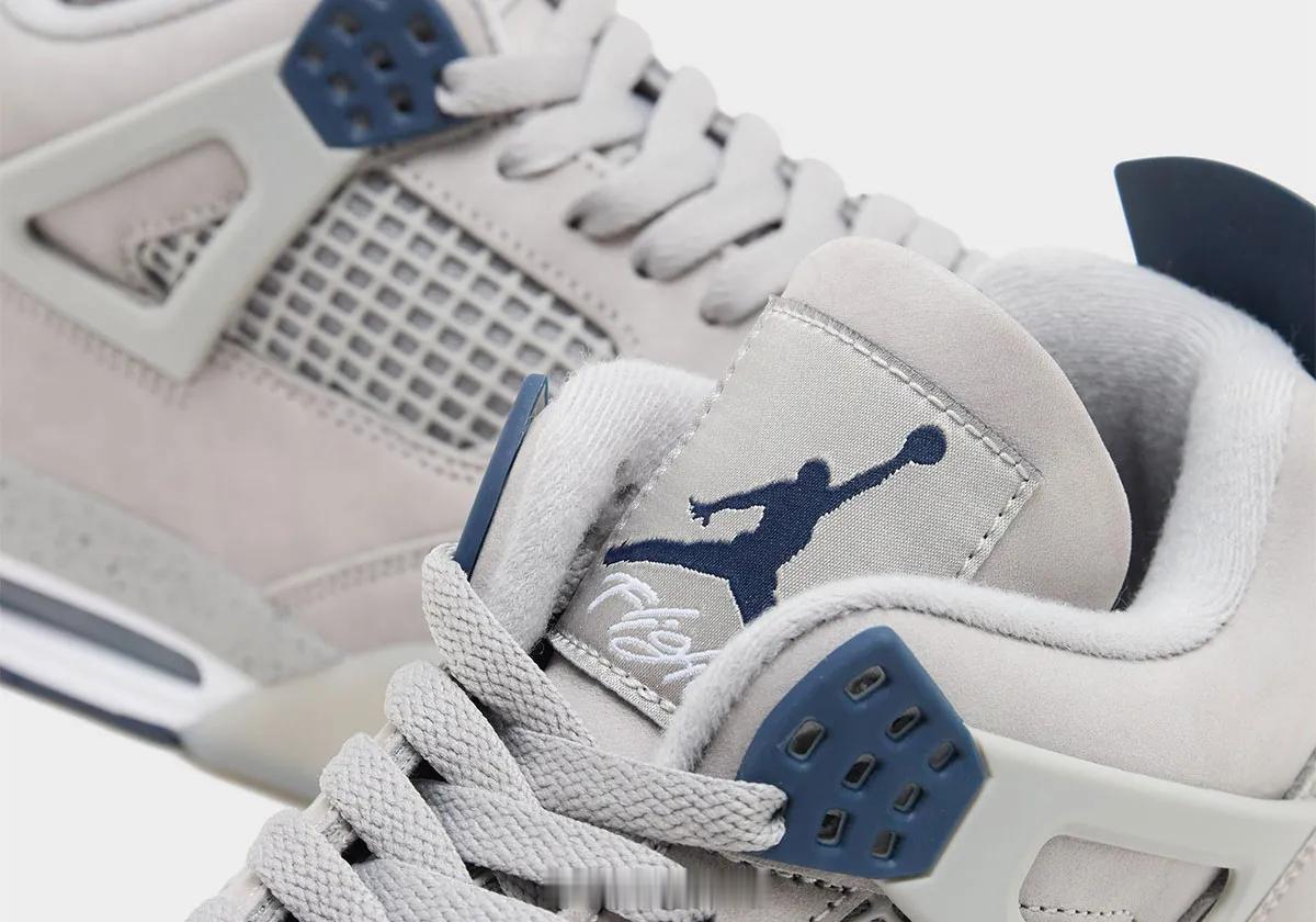 Air Jordan 4 “Georgetown” 乔治城灰蓝配色首次曝光Jor