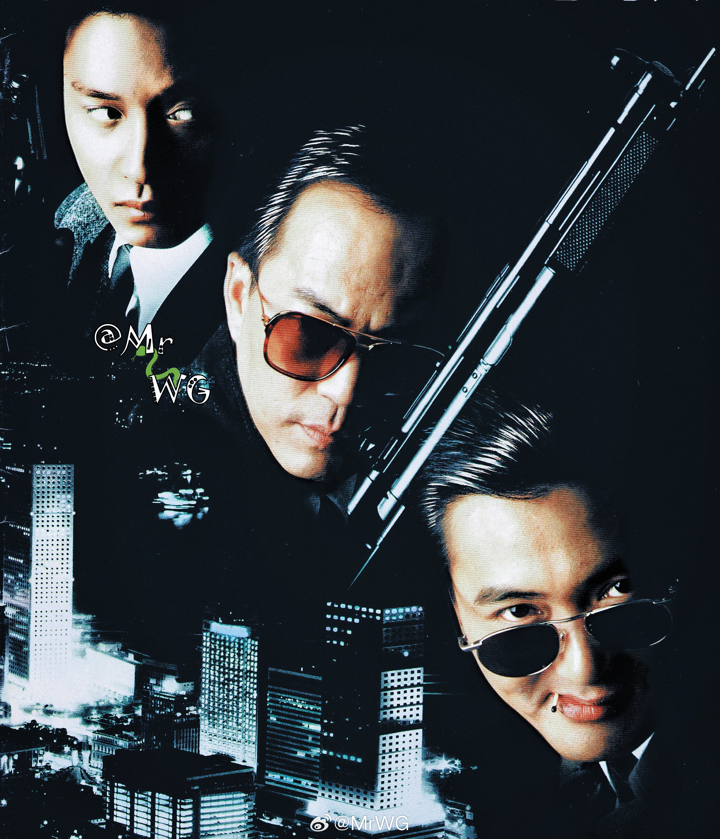 张国荣独家扫描 Leslie澄澈又疏朗的眉眼，演活了一个理想主义者热血警探的挣扎