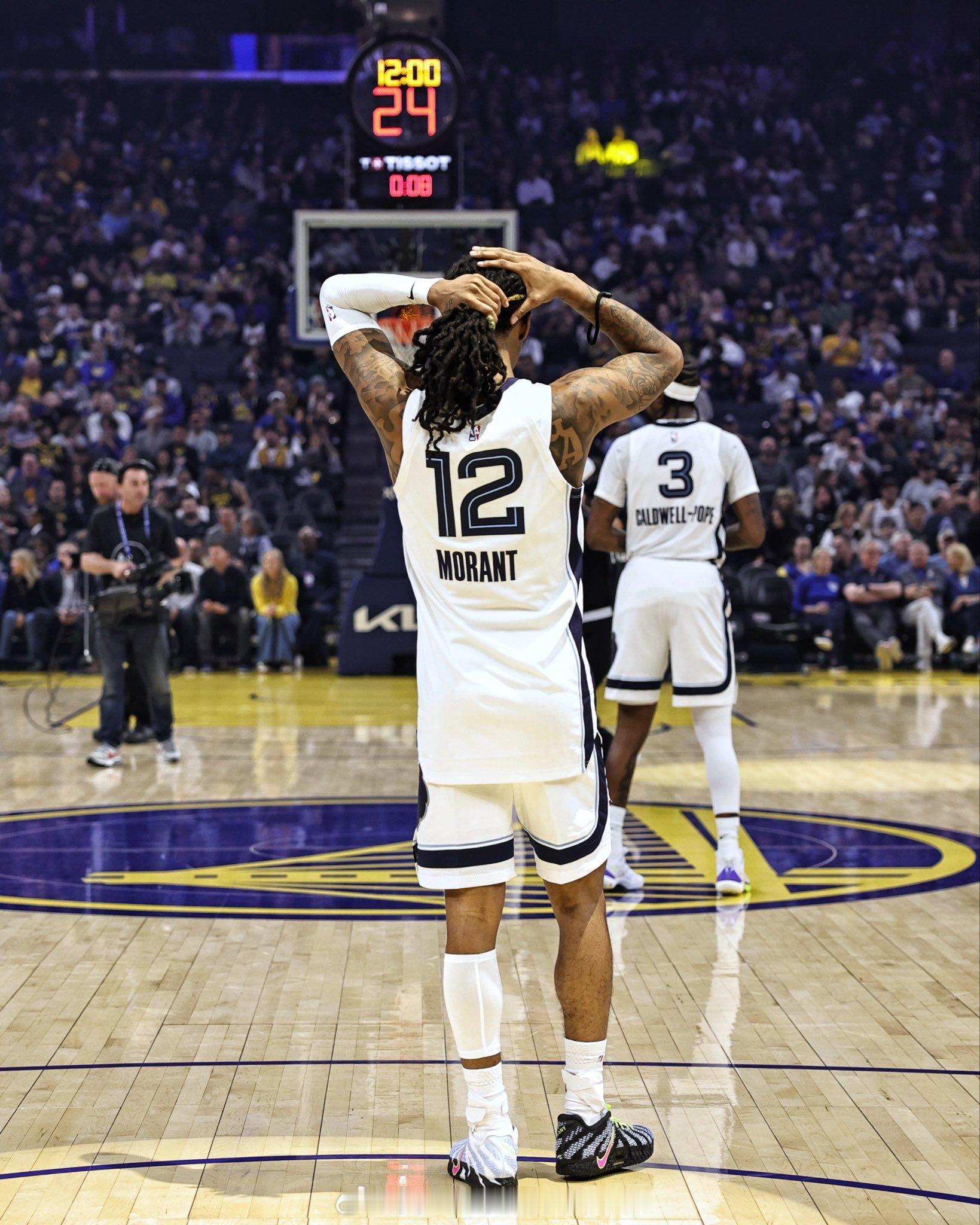 莫兰特说他从来不想成为联盟的代言人：——这会带来很多影响……我打篮球是因为热爱这