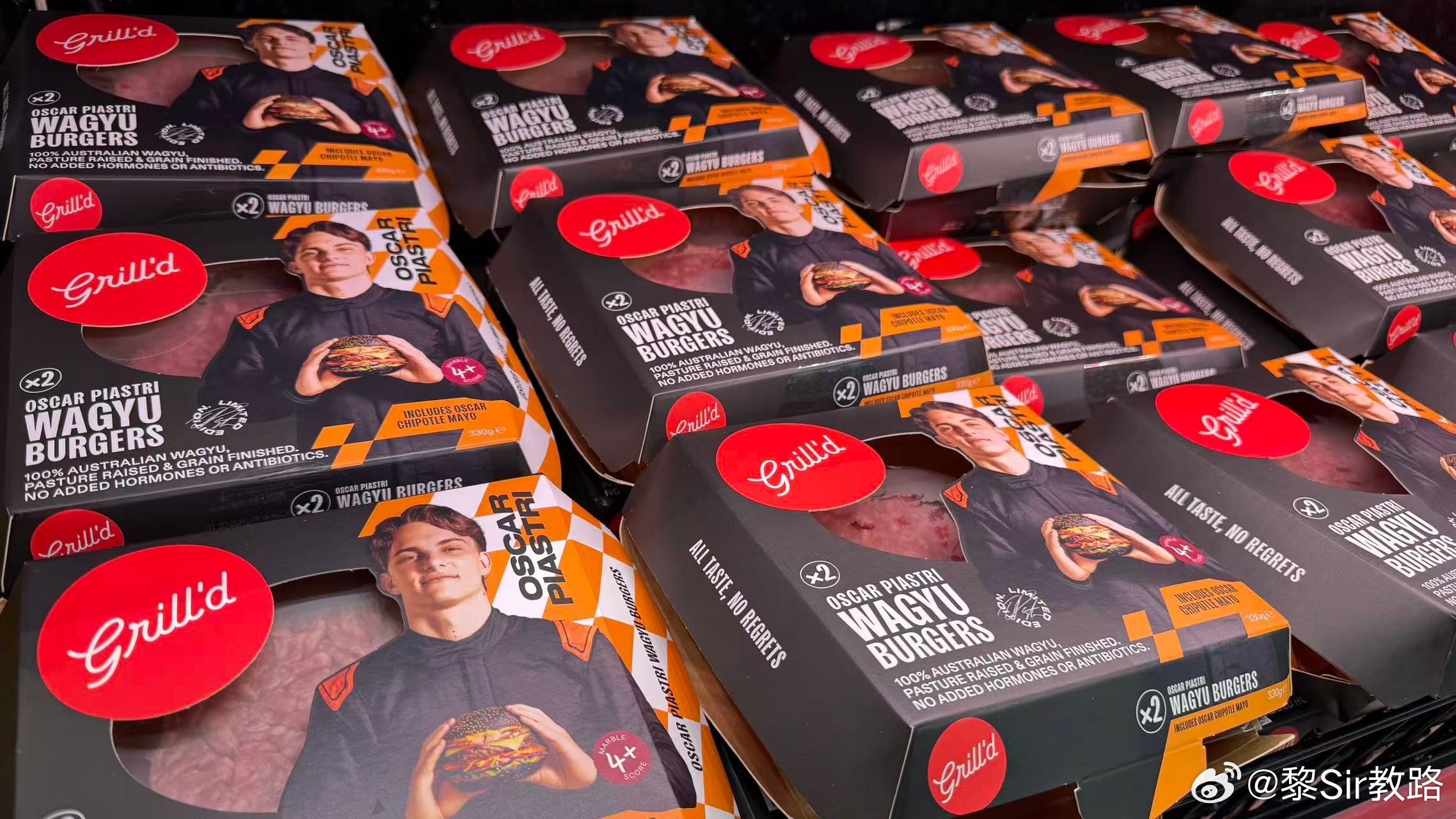 Coles里全是PIASTRI，墨尔本站，一定要打破汉堡魔咒。2026F1澳大利