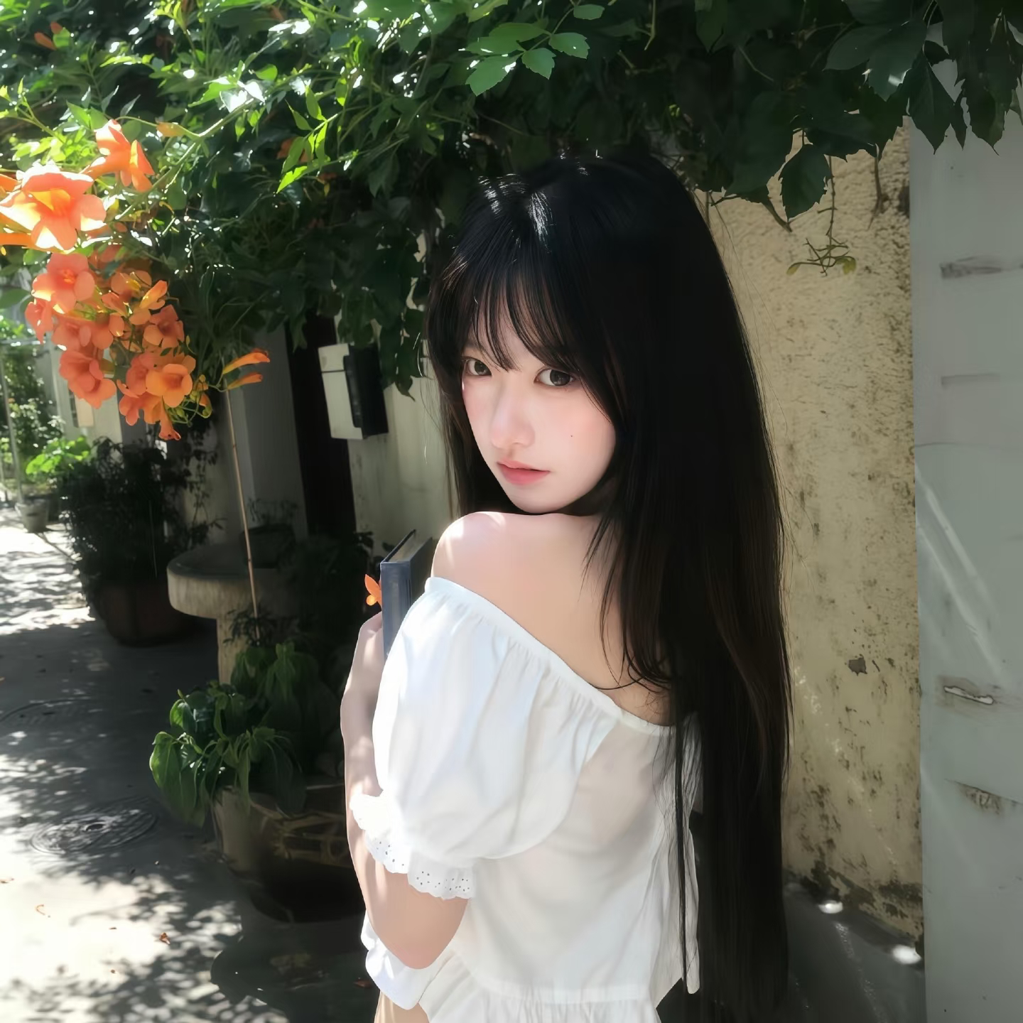𝙒𝙚𝘾𝙝𝙖𝙩｜女生头像｜春日头像背景图搭配 