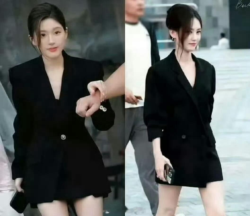 网友对比李一桐《美人余》和赵露思《许我耀眼》的妆造，这像吗？ ​​​