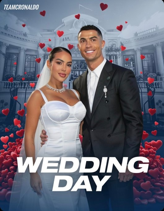 据报道，克里斯蒂亚诺·罗纳尔多和乔治娜将在2026年世界杯后结婚。 