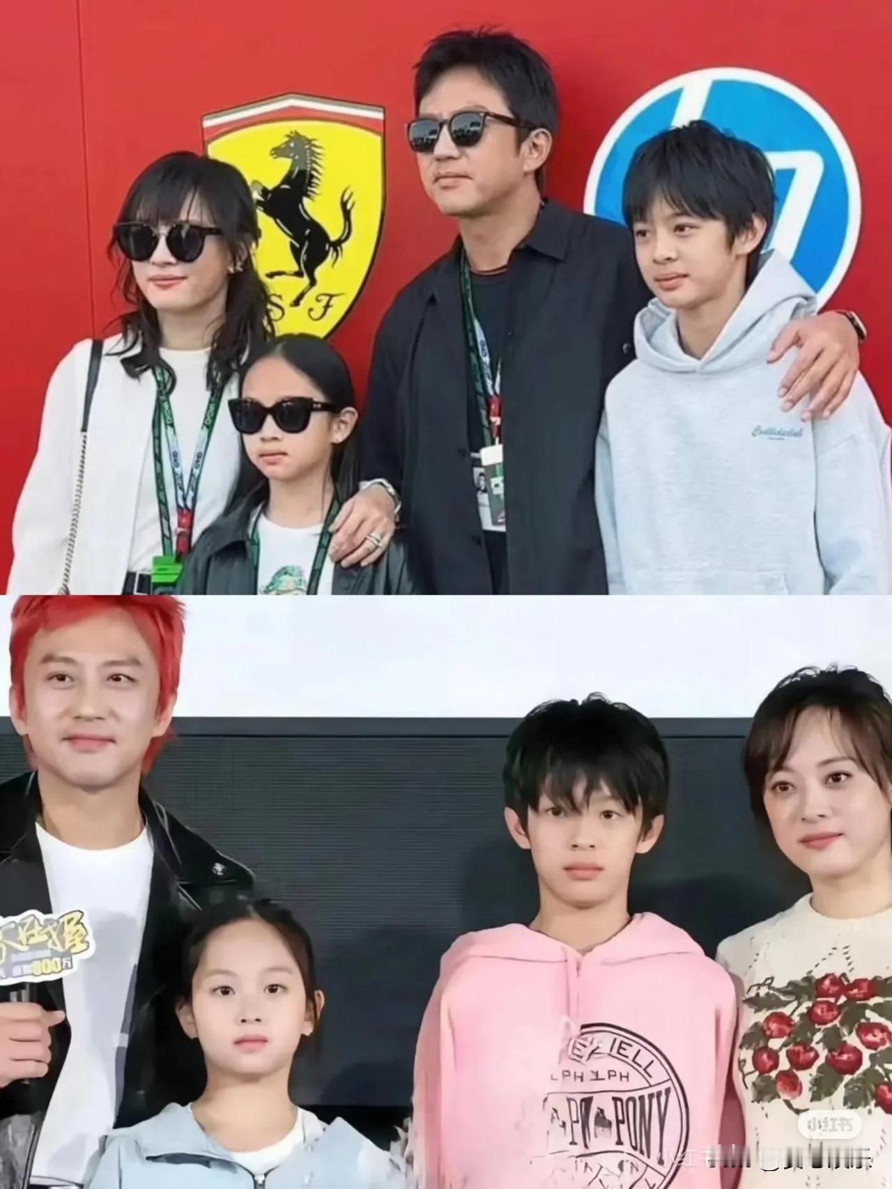 邓超孙俪一家就是偶像剧颜值啊！
邓超孙俪带儿女去看F1大奖赛了
我的注意力都在这