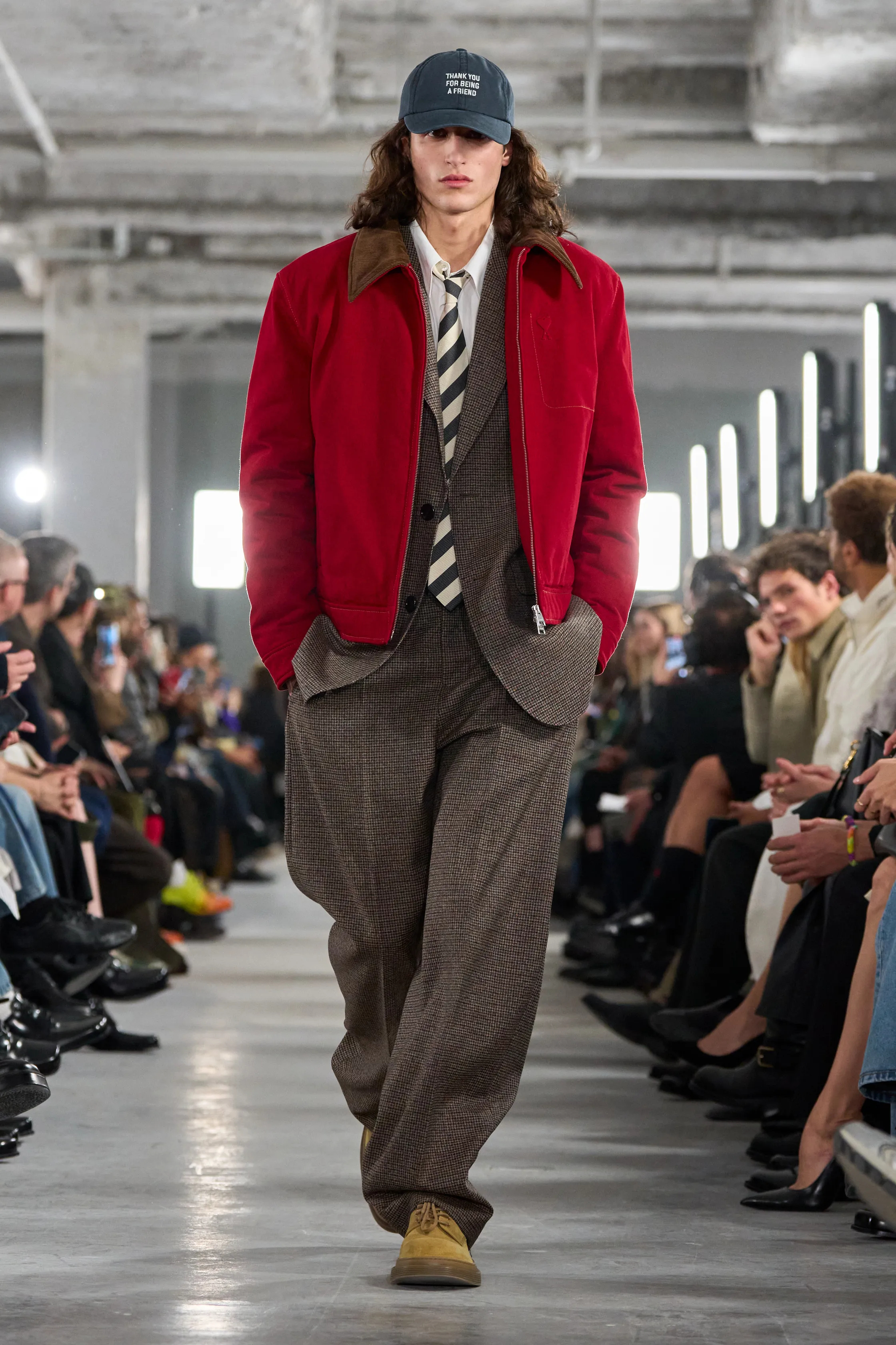 秀场分享：Ami Paris 2026 秋冬系列巴黎时装秀全球品牌大使 周翊然帅