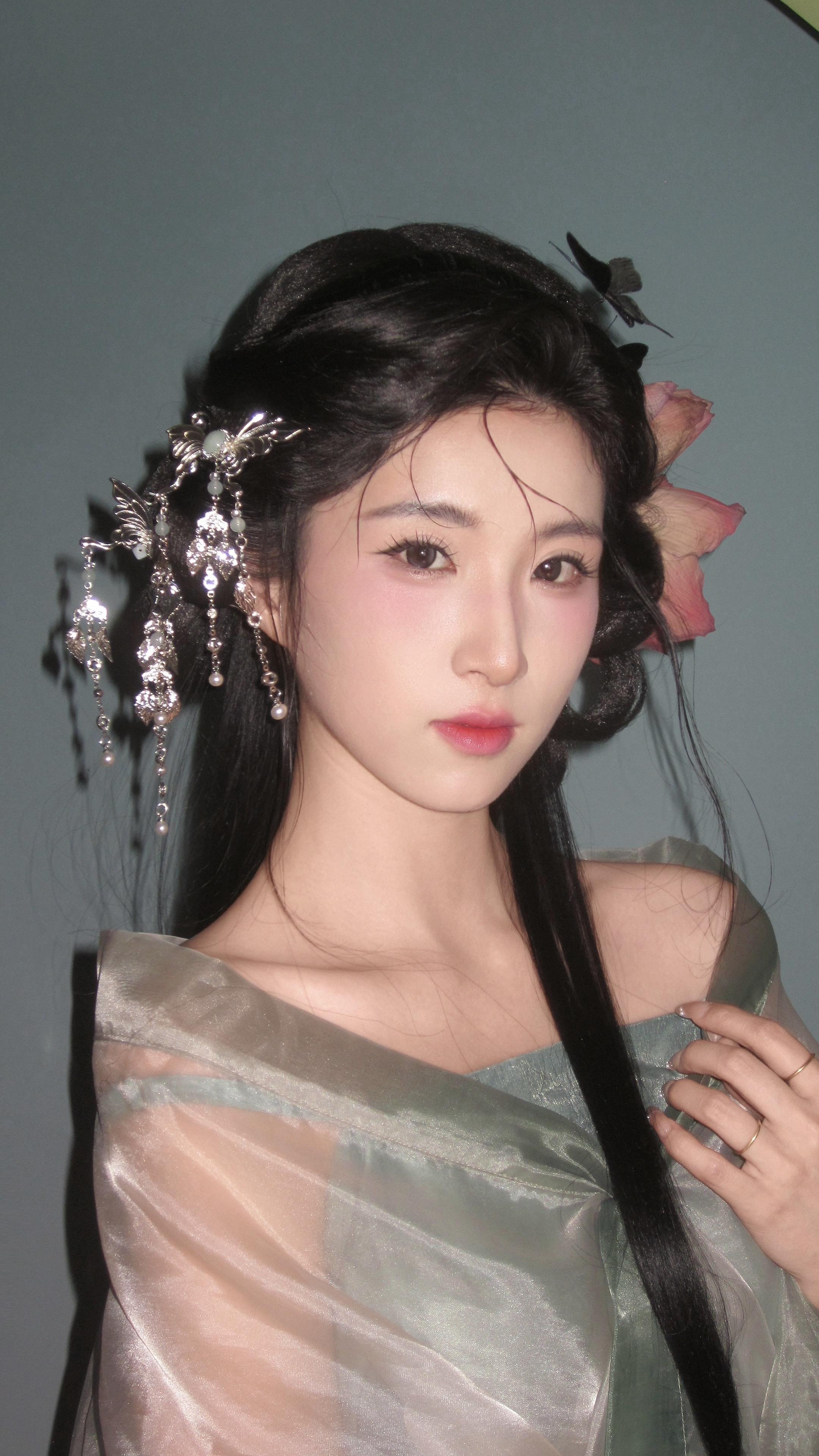 妆造 古风 汉服发型 汉服妆造