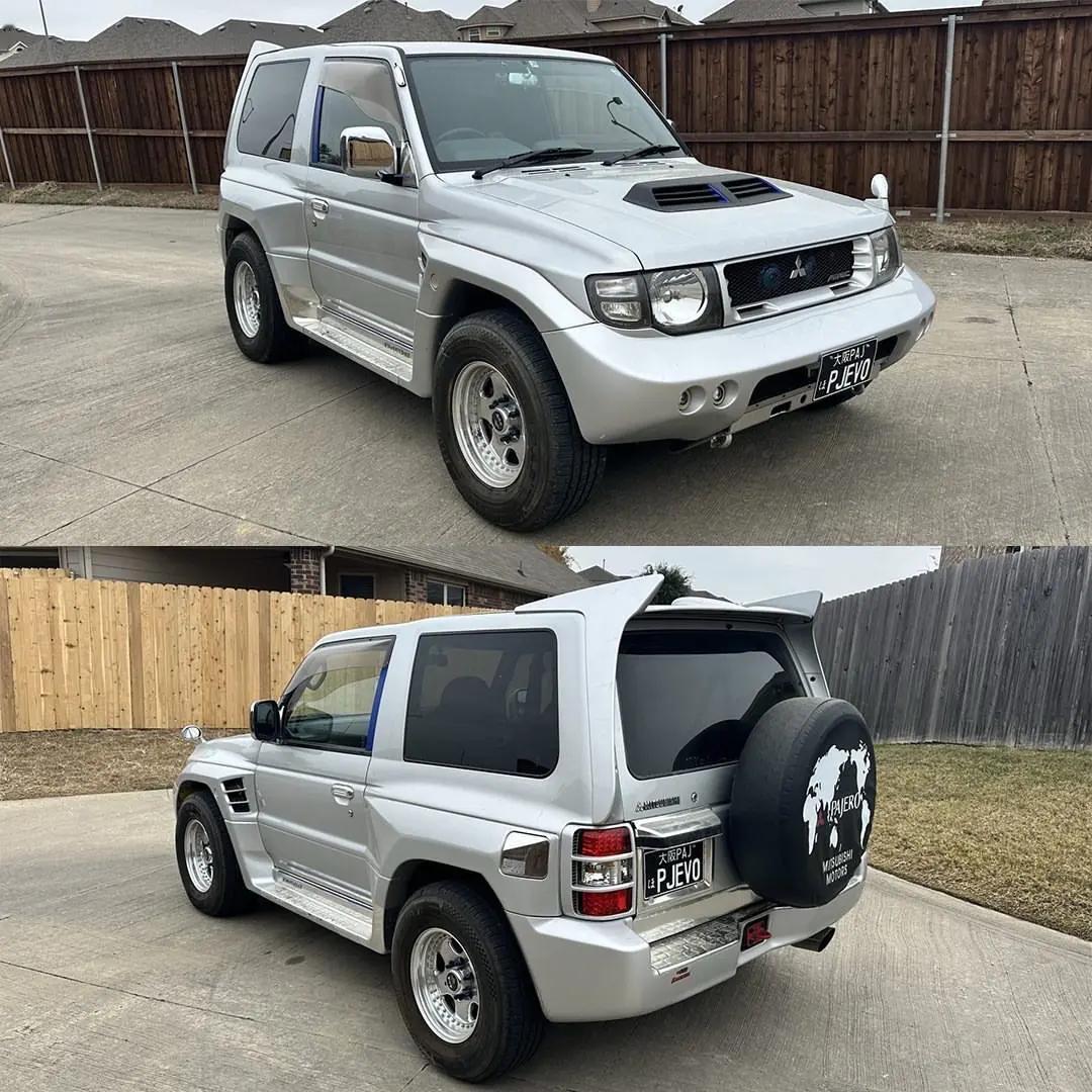 三菱 Pajero Evolution.1998年的三菱 Pajero Evol