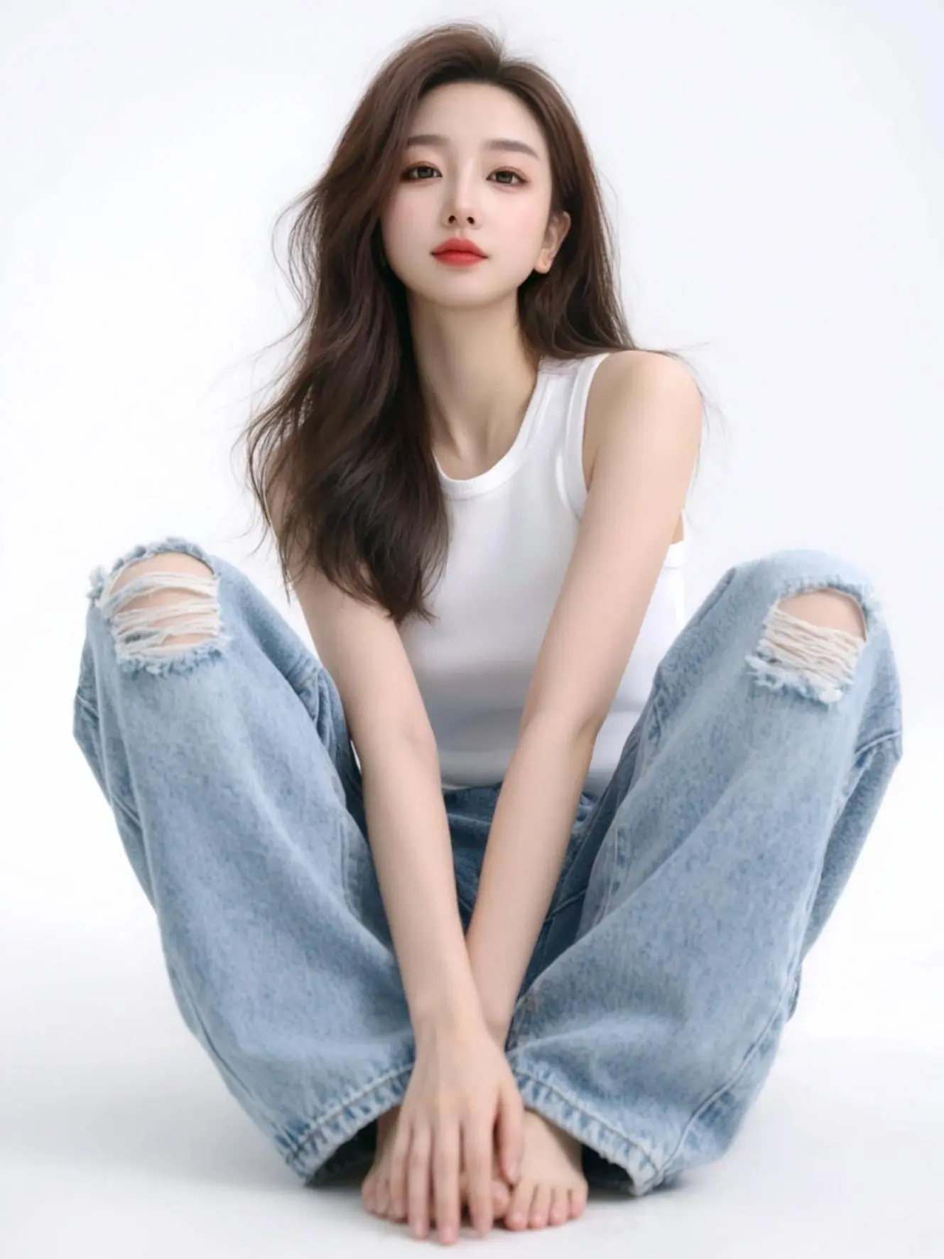 ai创作 高级感穿搭 ai 写真 原来ai可以这么美
