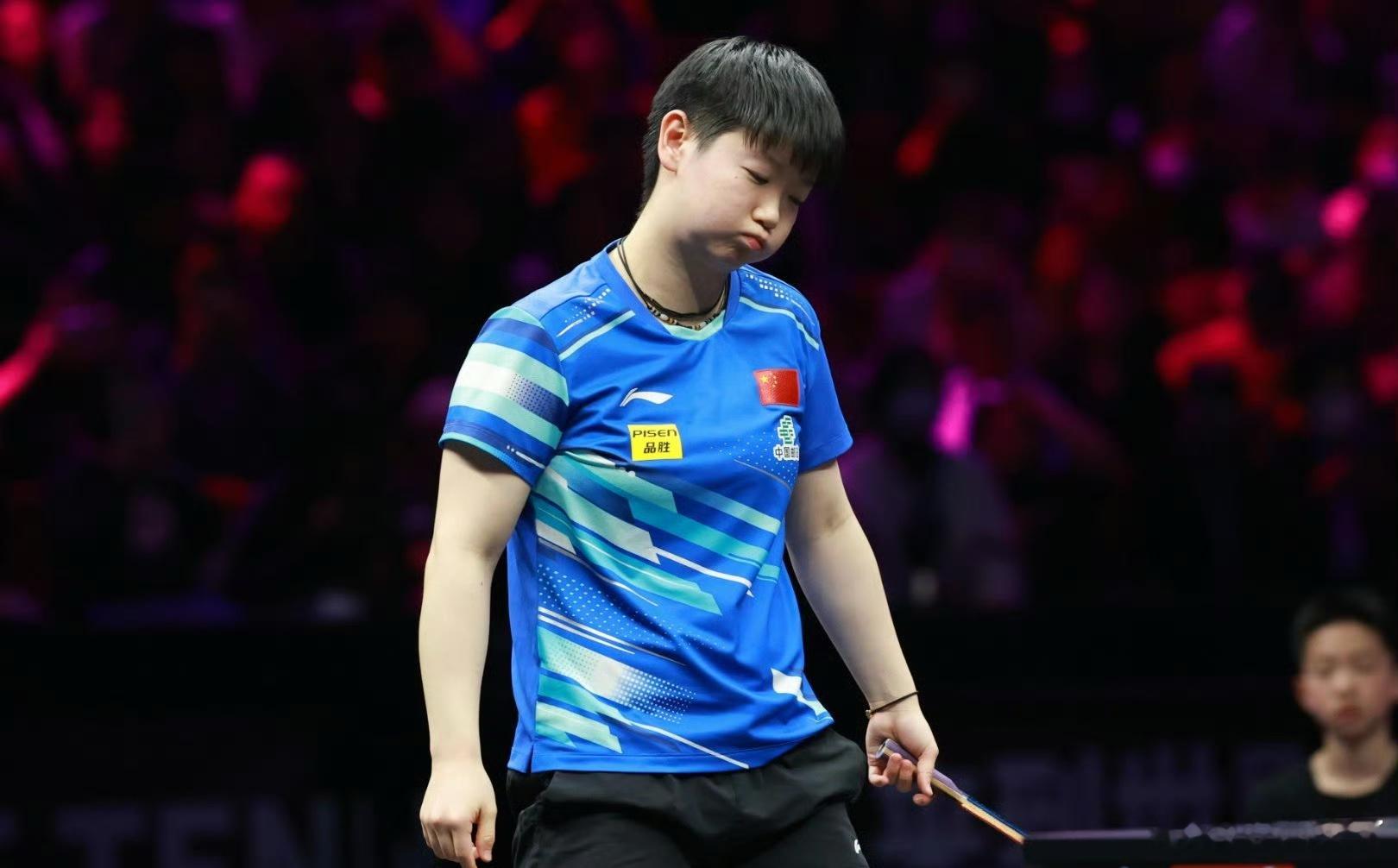 孙颖莎超强正手解说赞叹我的天WTT重庆冠军赛女单1/8决赛，孙颖莎3比0杜凯琹收