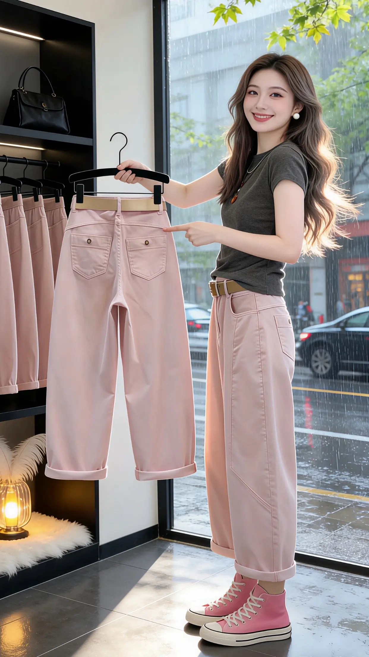 这才是女生们想找的裤子吧 一条牛仔裤搞定一周穿搭 百搭神裤人手一条 怎...