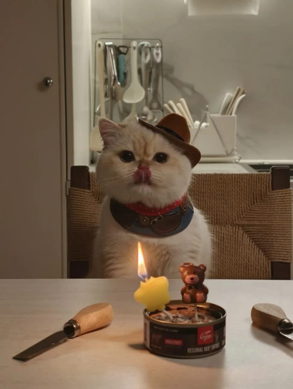 六一，我家小朋友今天吃点好的🐱