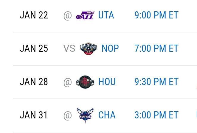 1月份最后四场比赛，四连胜收官抽一双烤鸡的鞋