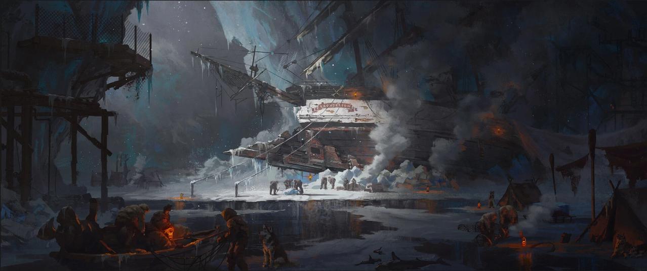 Morgan Ketelaar-Jarass 的中古战锤概念插画作品
