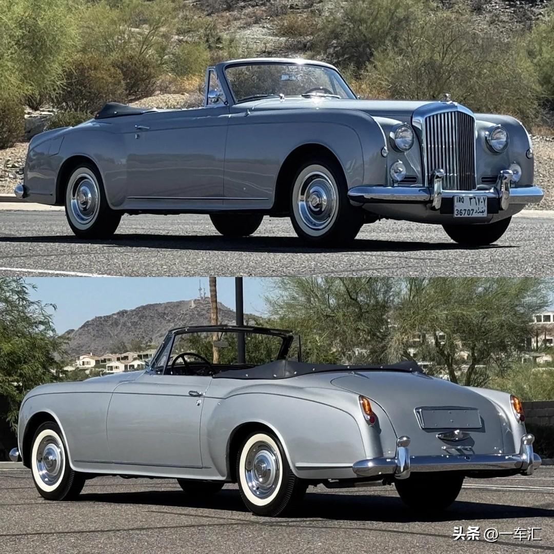 1958 年的 宾利 S1 Continental，是那个年代英伦豪华与长途高速