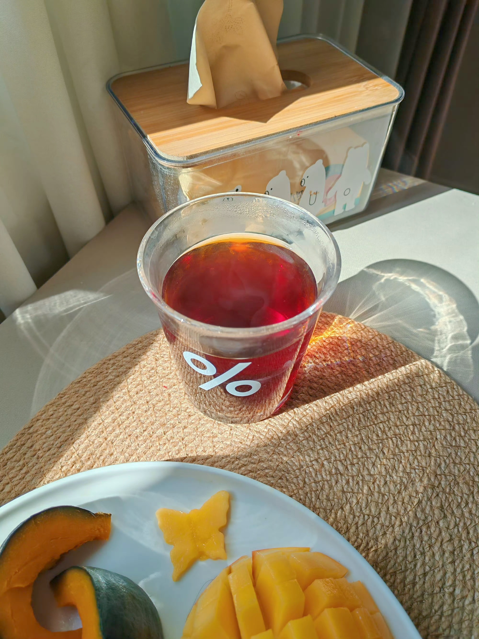 不用调色阳光自带滤镜跟小布一起晒早餐  ​​​  ​​​