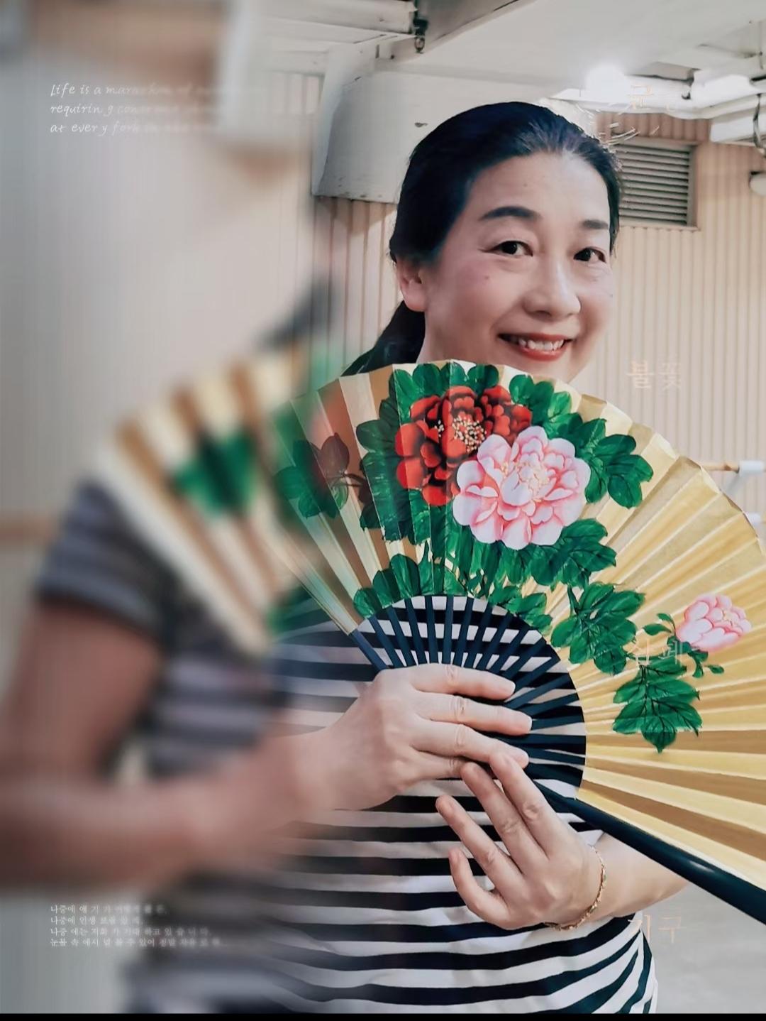 书法学生黄景贤的作品。