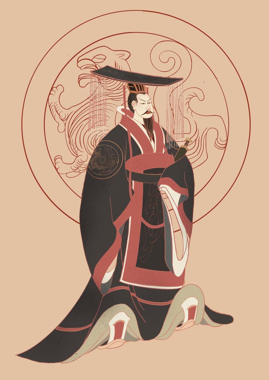 我觉得中国古代最伟大的帝王当属秦始皇嬴政。他可是中国历史上第一个完成全国统一的皇