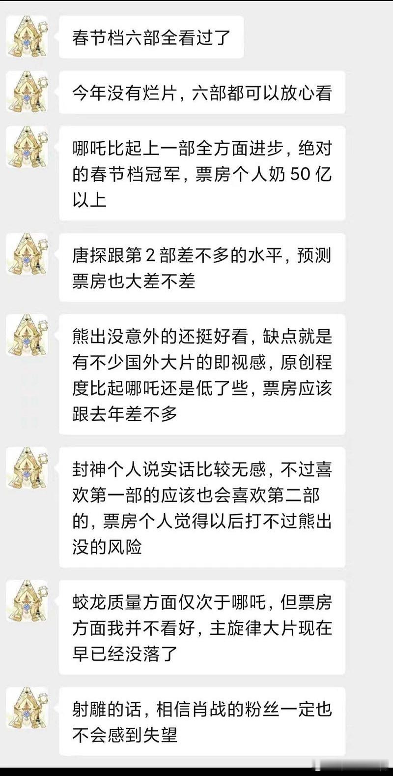 春节档6部电影，你会选择看哪一部？我年后放假应该最先看的是哪吒… 