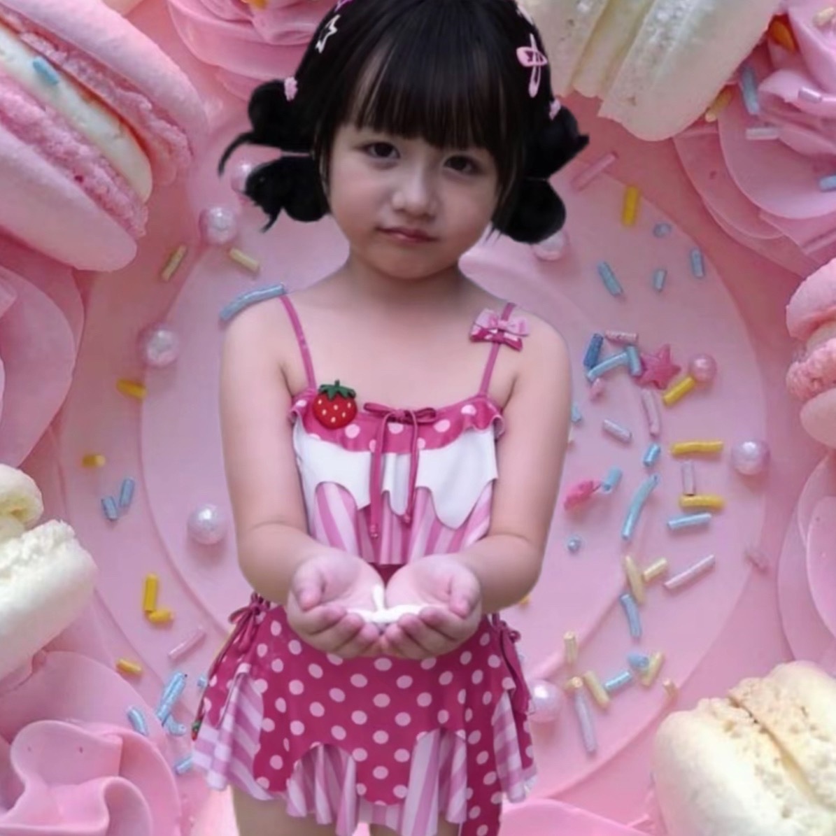 我靠萌的一激灵 妞妞呀[抓狂] ​​​