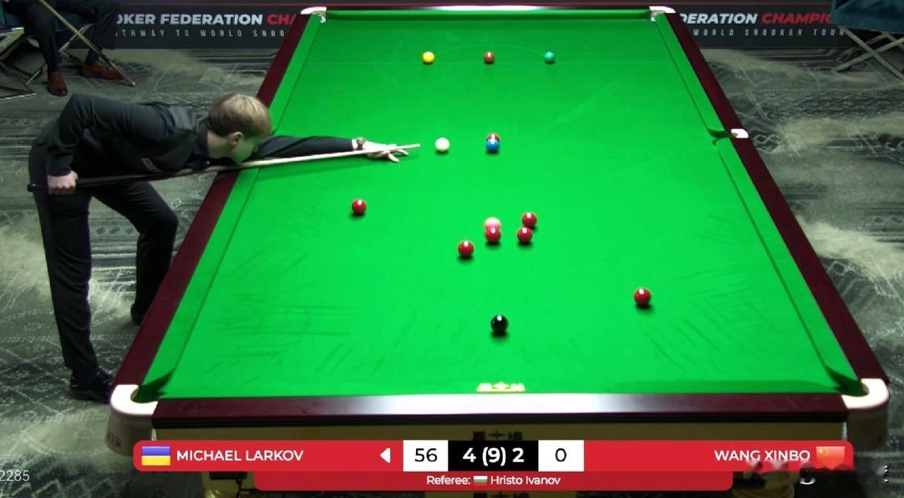 WSF青少年锦标赛决赛，乌克兰选手迈克尔·拉尔科夫战胜王信伯，获得冠军，在获得6