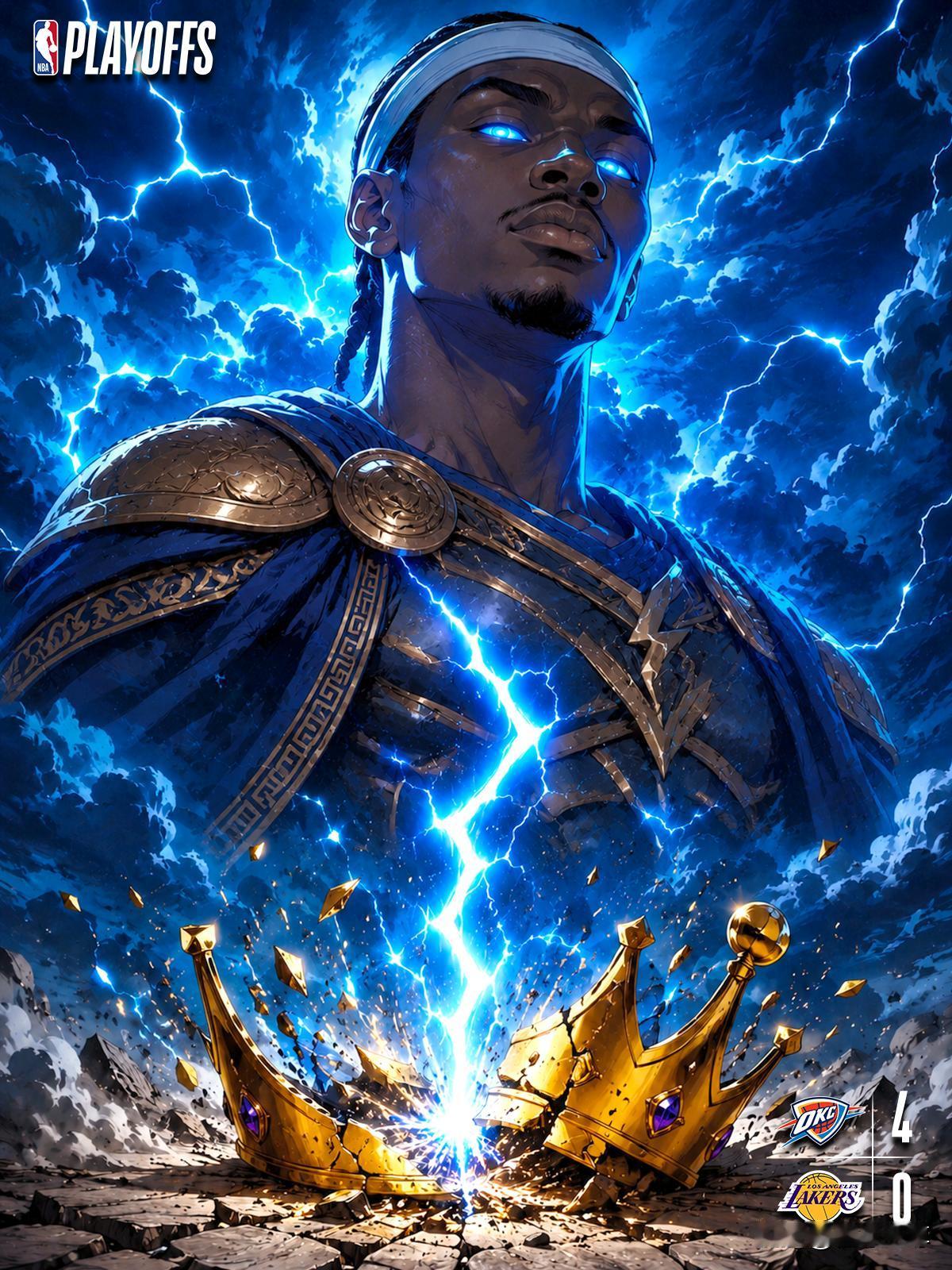 NBA最强王朝诞生了，雷霆王朝要封神了！

很多球迷没有注意到，雷霆二当家杰伦·