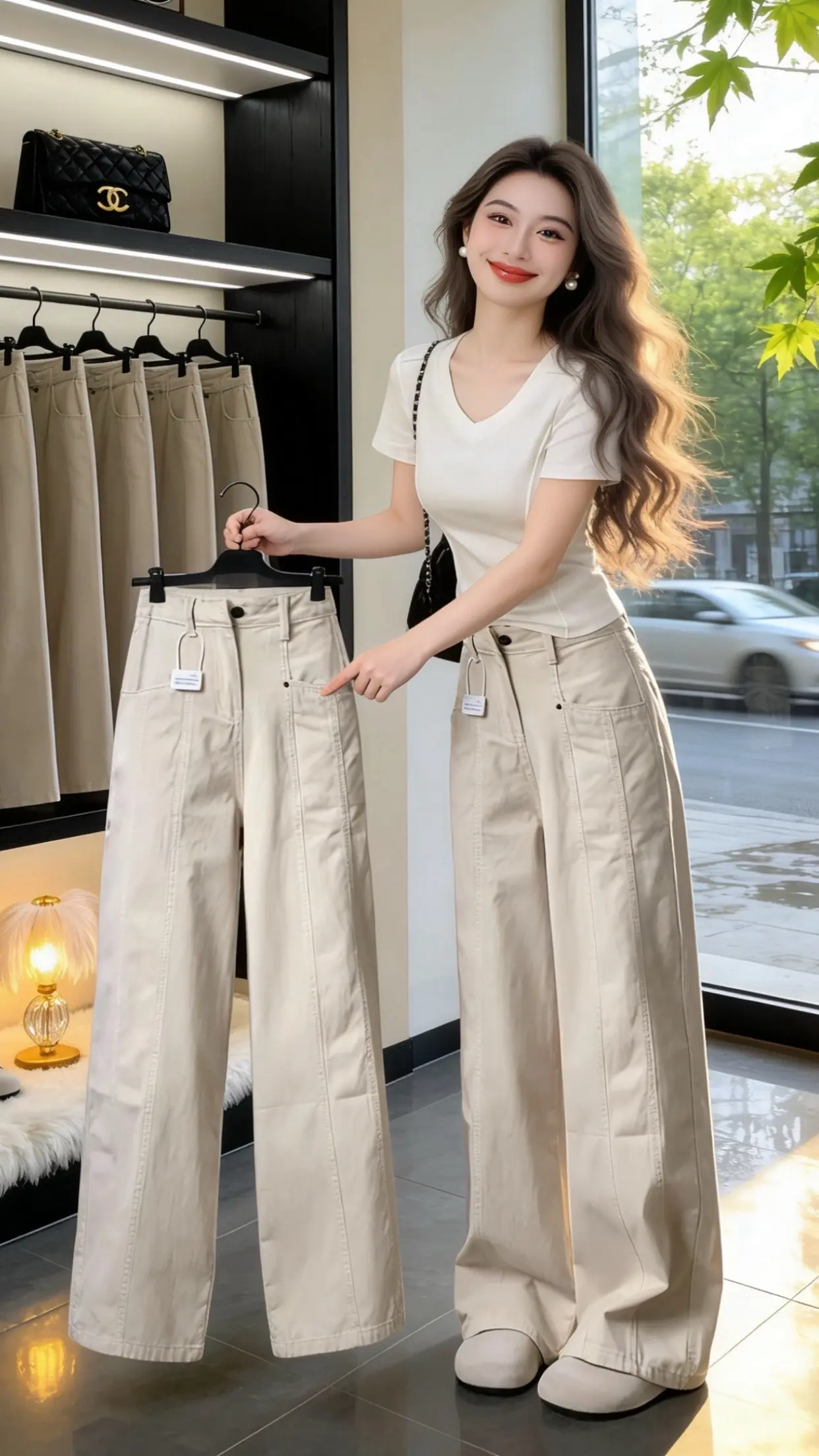 百搭神裤人手一条 通勤搭配 显瘦显高显腿长裤子 穿出你的chic风 春款上新