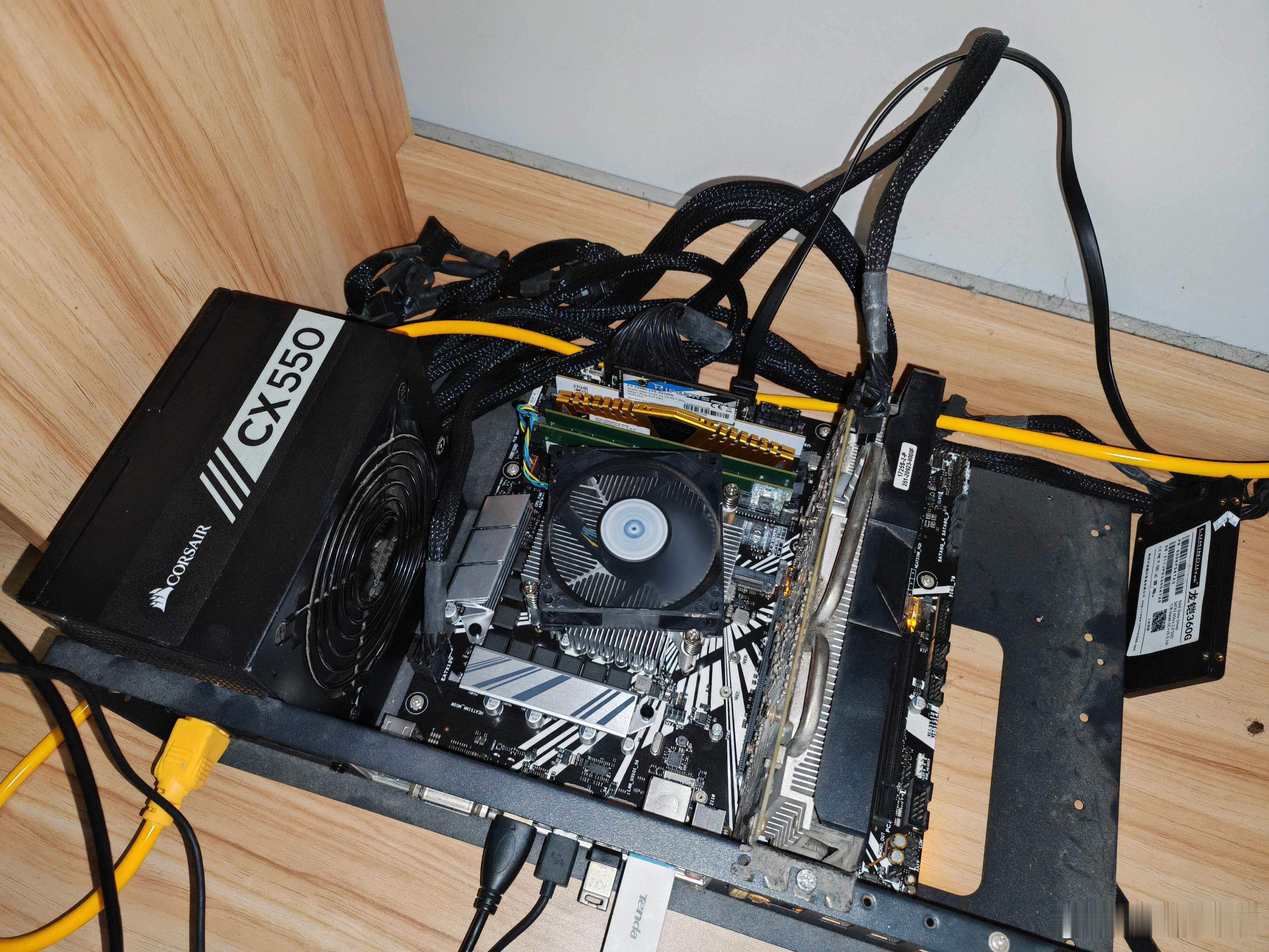 搭建第不知道几台副机挂挂ai agent。G4930极限搭配56G内存，挂一些a