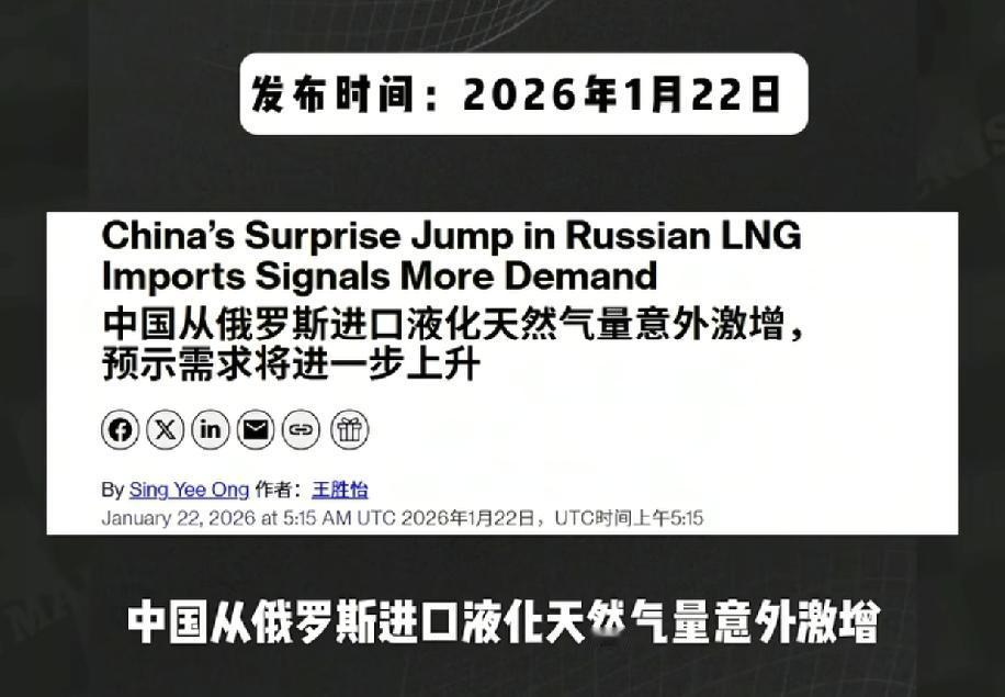 俄罗斯的天然气进口量暴增，证明需求量大，同时如果没有俄罗斯这个稳定货源点，后果简
