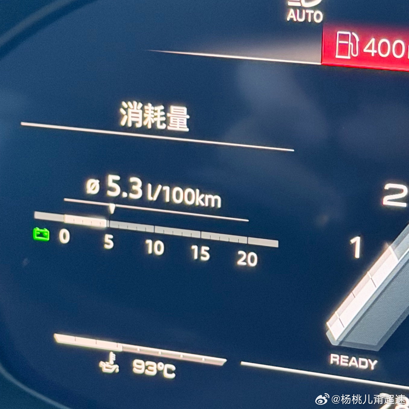 给3.0T V6跑出5.3的油耗是耻辱也是荣耀 黄金右脚