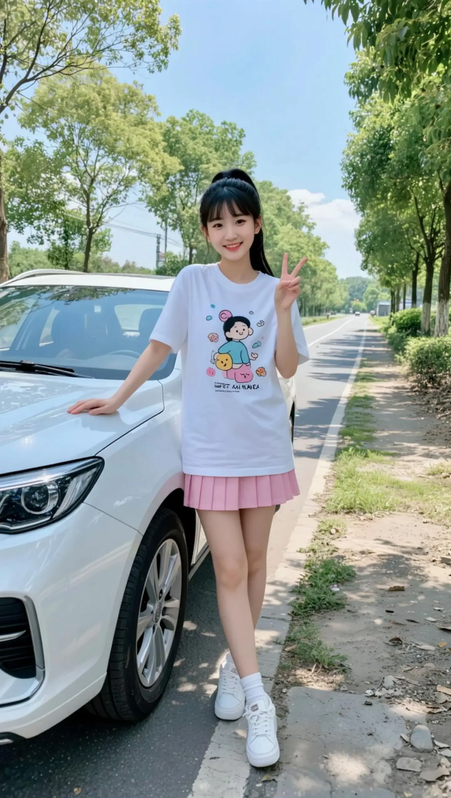 AI青春随拍 ai创作