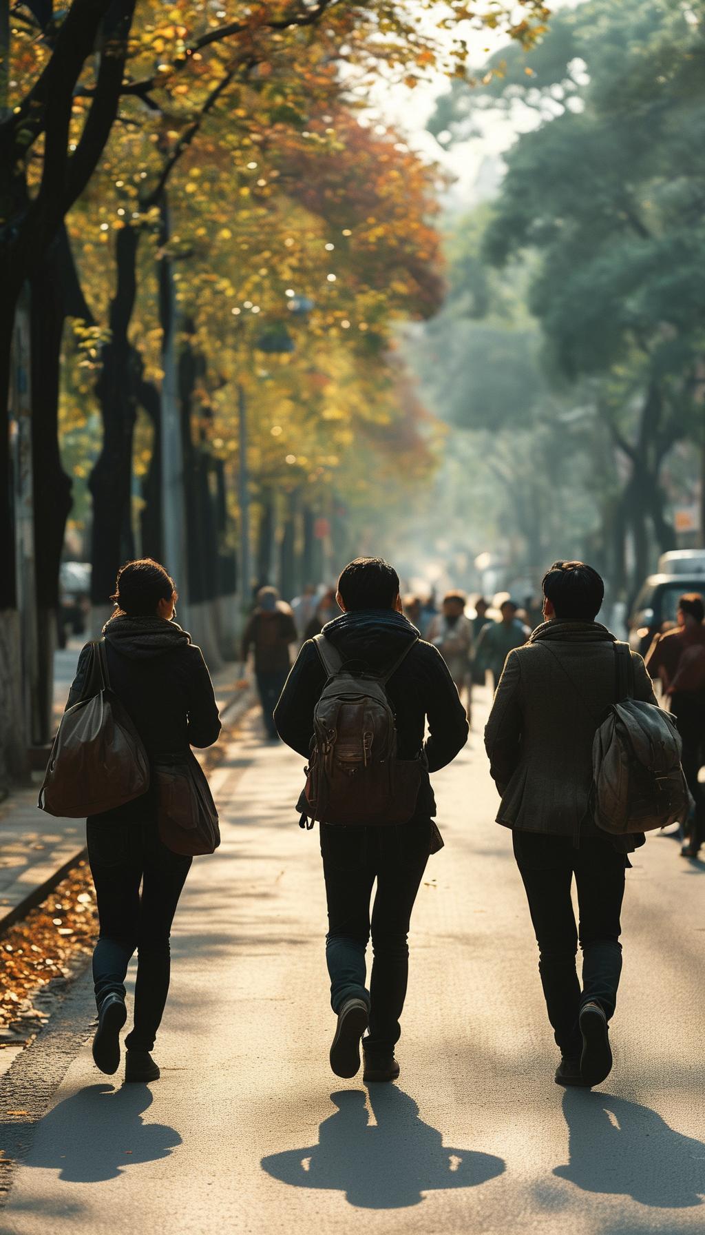 【爆款标题】早高峰的欢乐时光：朋友们在上班路上的“开心大作战”！

大家好，今天