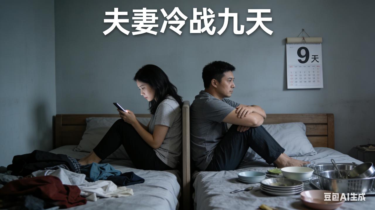 婚姻里最熬人的，从来不是吵得面红耳赤，反倒是那种谁也不理谁的沉默。
就像江苏有对