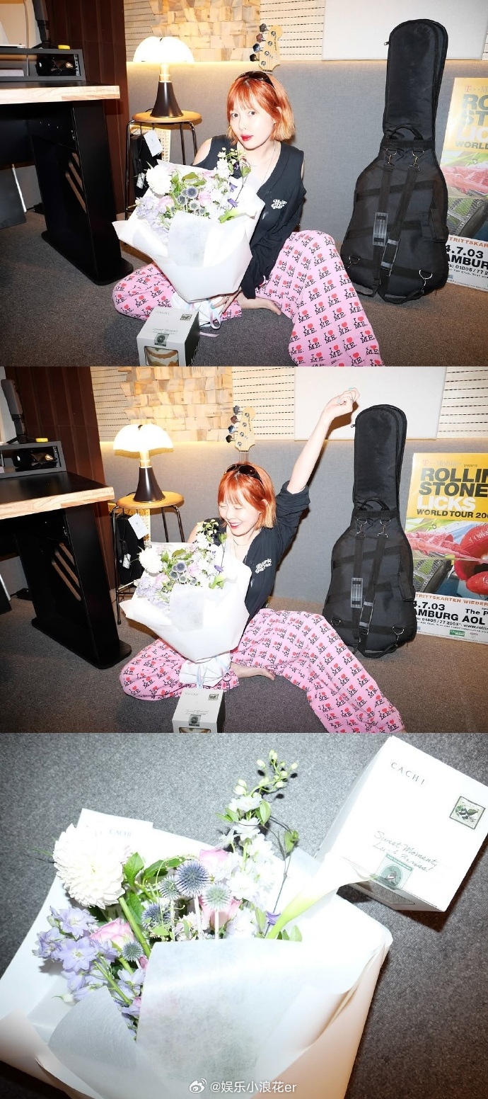 南智贤给4minute成员送花南智贤给4minute成员送花纪念出道16周年 6