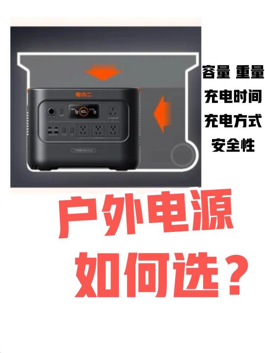 户外电源如何选?3度电户外电源的使用场景👇