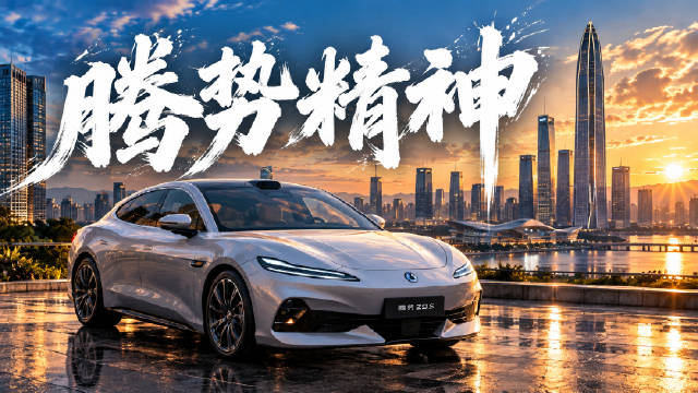 前几天去围观了腾势Z9S的交车仪式，最近真的是形势一片大好，恭喜腾势！#是桃大[超话]#