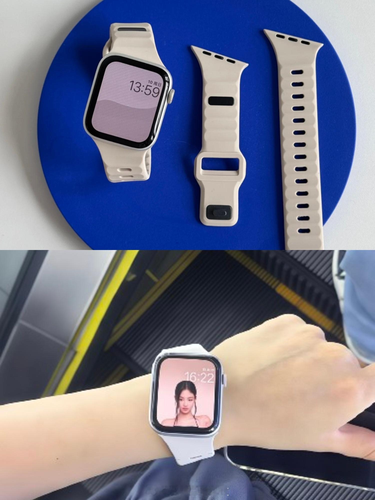 这种Apple watch的表带是不是更符合人体工学？ 
