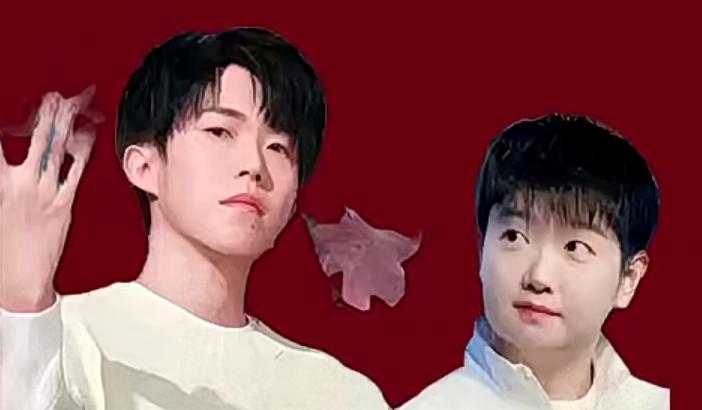 孙颖莎
公开道出两人关系
在孙颖莎眼里
大头是最默契最靠谱的搭档，
与哥哥八年配