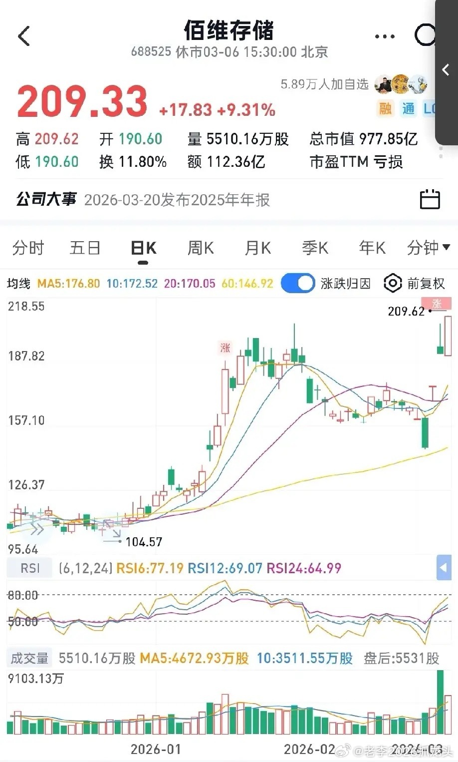 佰维存储半年报能到2000亿市值么？去年3月10日，胜宏科技预告一季度净利润中值